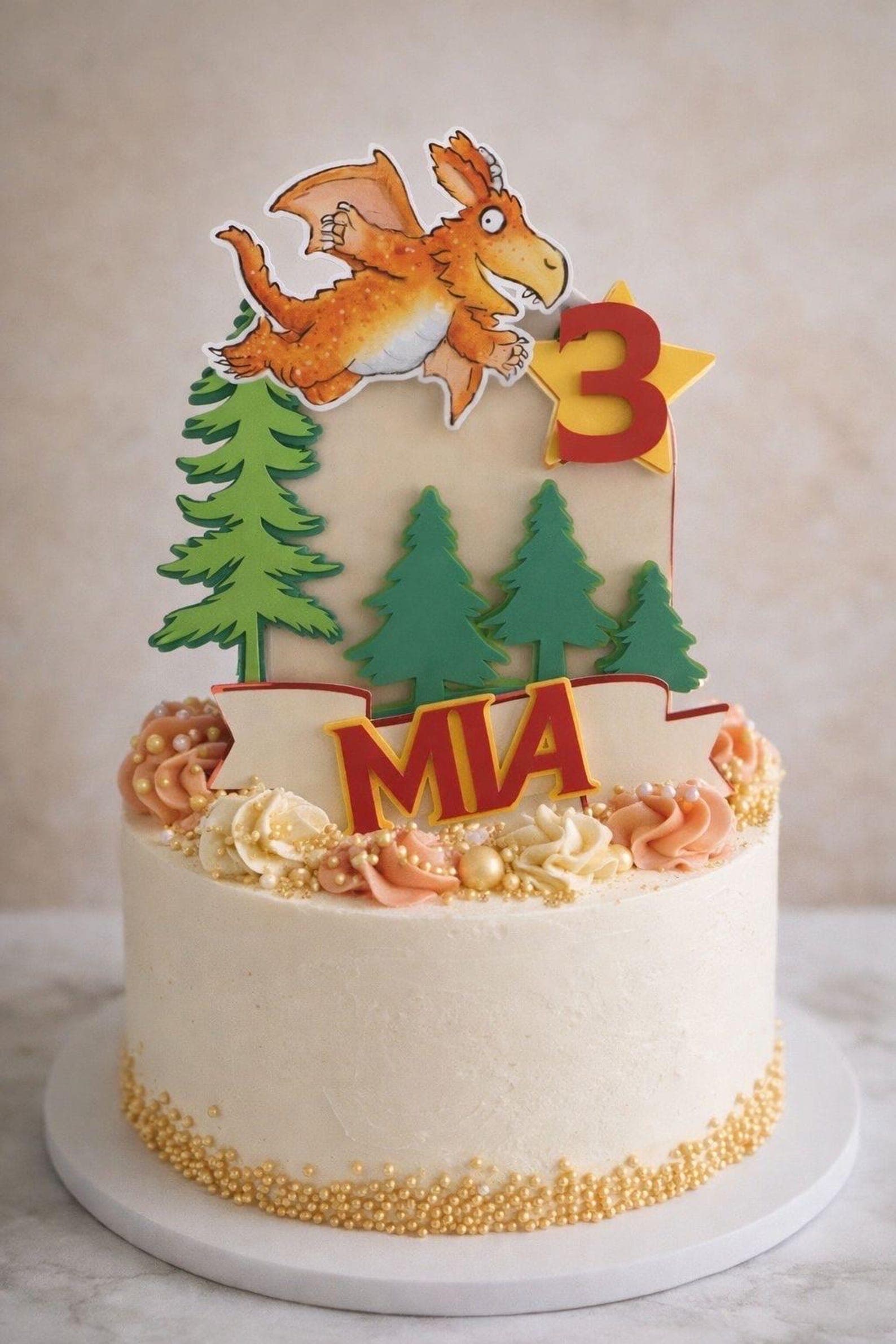 Dragon Cake Topper