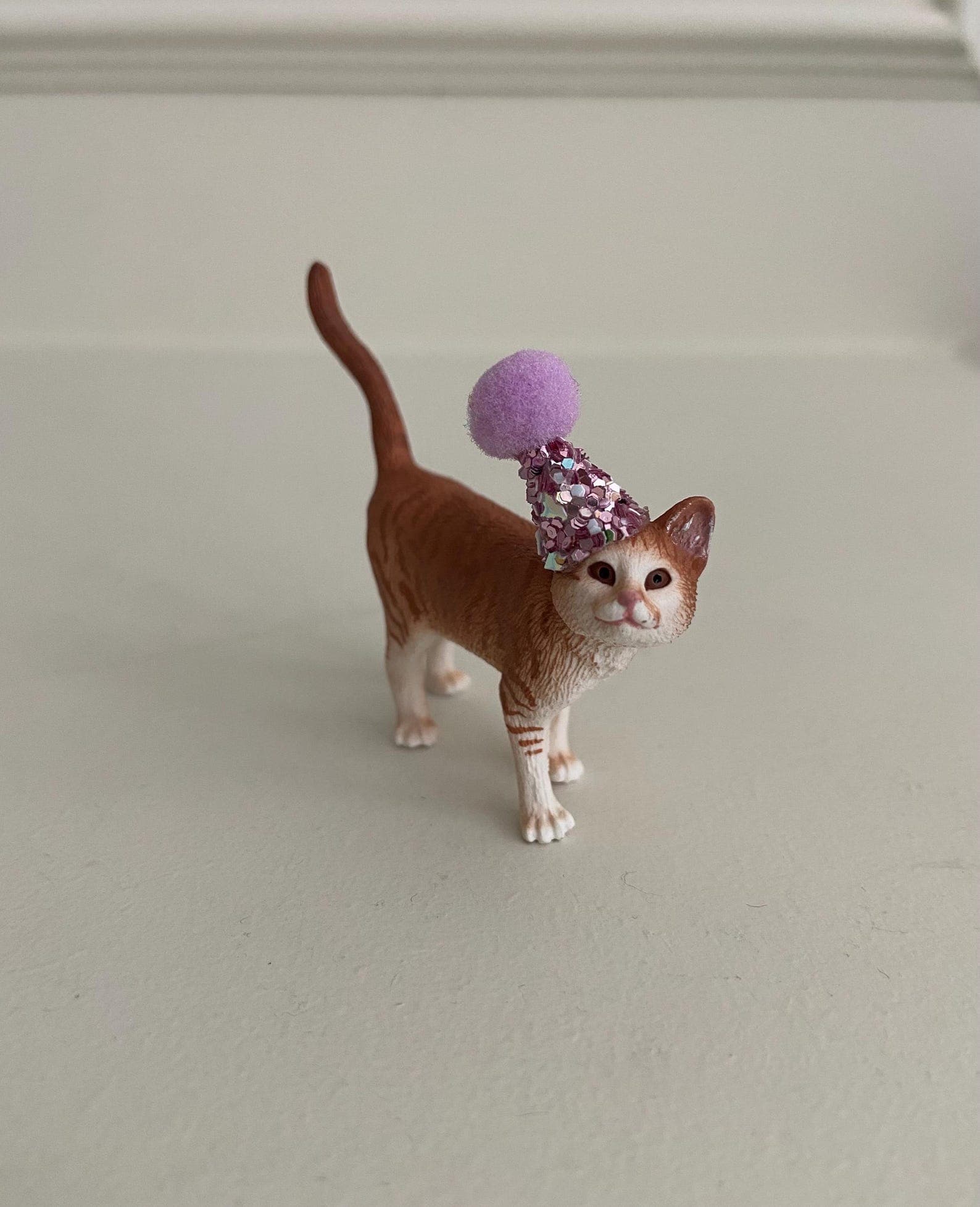 Ginger Cat Cake Topper